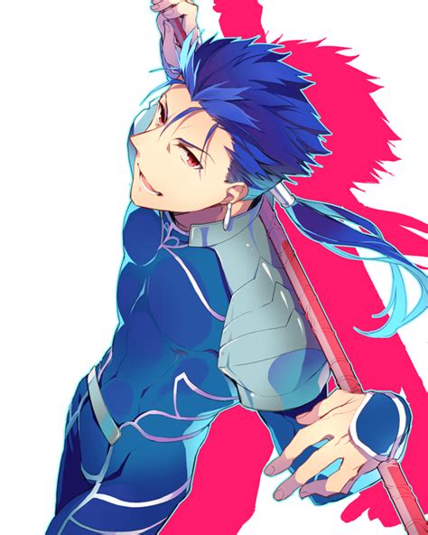 The Big Imageboard Tbib Blue Hair Earrings Fatestay Night Fate Series Gae Bolg Jewelry