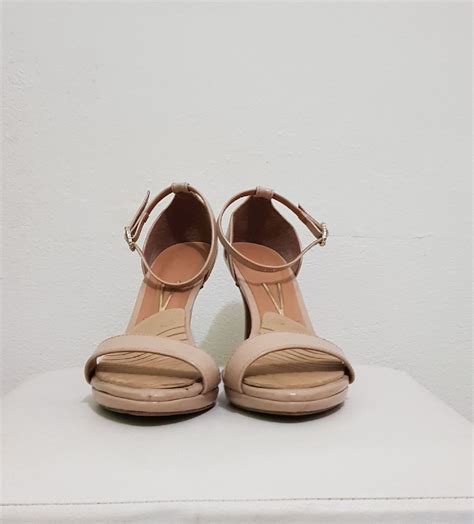 Sand Lia Nude Salto Fino Sand Lia Feminina Vizzano Usado Enjoei