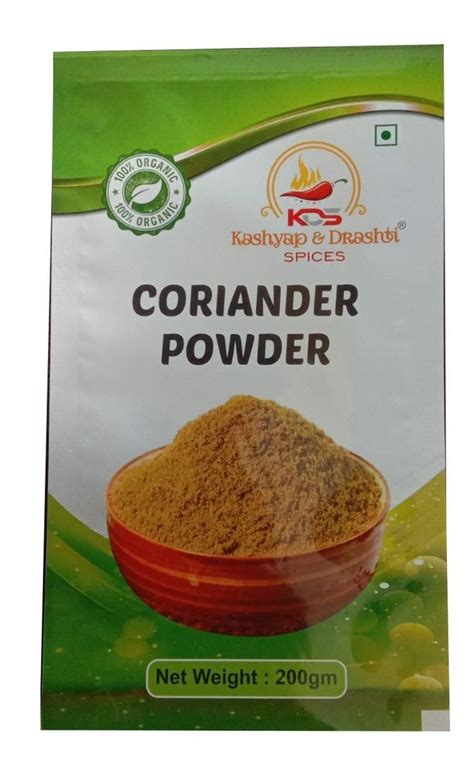 Dried Green G Coriander Powder At Rs Pack In Mandvi Id