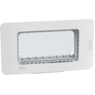 Placca Stagna IP55 Bticino MatixGO 4 Moduli Bianca 28604W