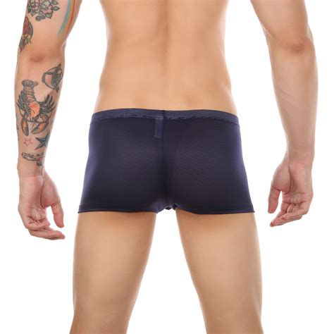 Herren Mesh Offene Schritt Unterw Sche Atmungsaktive Unterhose Boxer