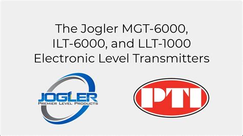 The Jogler Mgt 6000 Ilt 6000 And Llt 1000 Electronic Level Transmitters Youtube