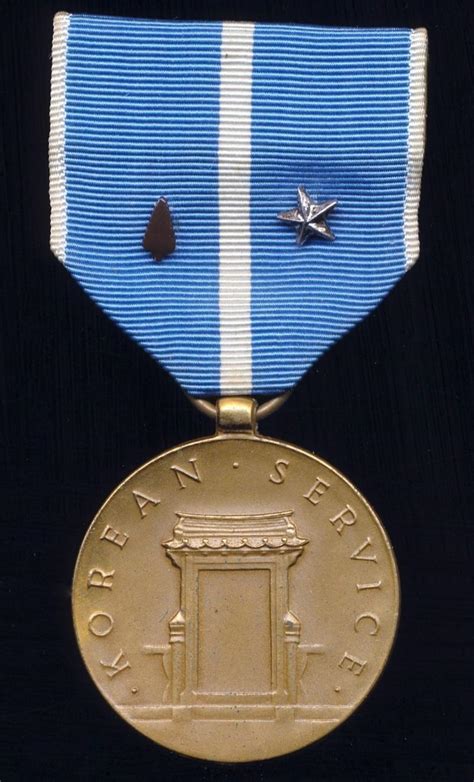 Aberdeen Medals United States Korean Service Medal With Arrowhead