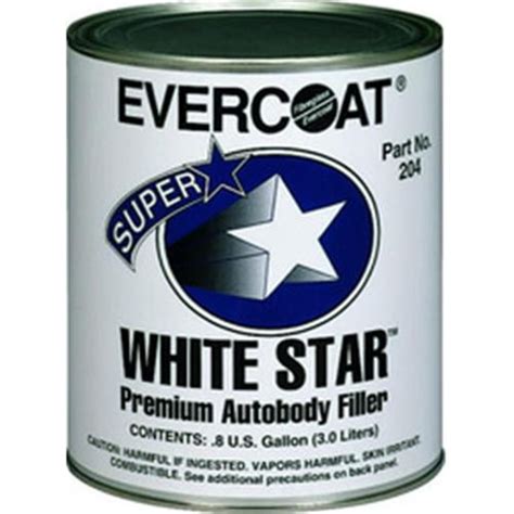 Fiberglass Evercoat White Star Filler Gallon 100204