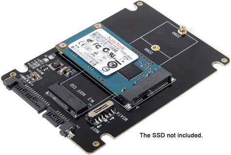 Buy Cablecc Combo M Ngff B Key Msata Ssd To Sata Adapter