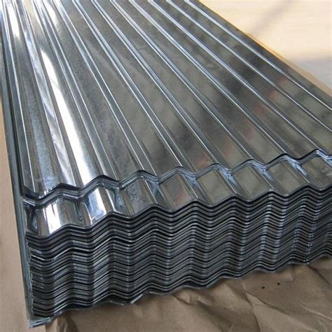 Silver GI Corrugated Sheet For Construction Thickness Of Sheet 0 15