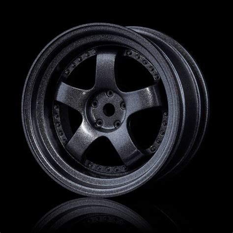 Mst Sp1 Wheel 4pcs Color Grey Dark Grey Drifted