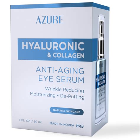 Hyaluronic And Collagen Anti Aging Eye Serum Azure Skincare