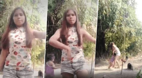 VIDEOVIRAL Niña graba Tik Tok y a su hermana la ataca un gallo