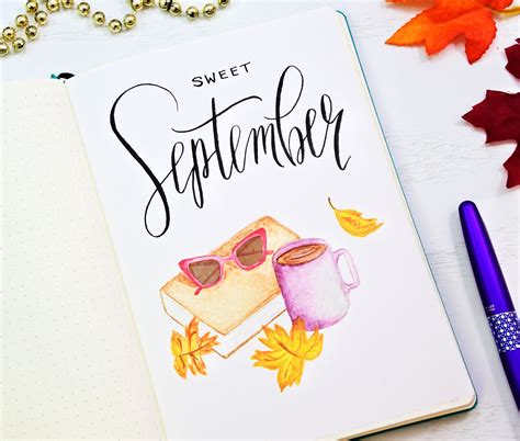 Free September Bullet Journal Printables! - Sheena of the Journal