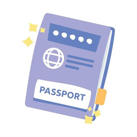 Passport Vector Illustration Isolated On White Background 12744729 Vector Art At Vecteezy