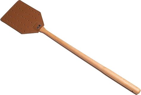 Leather Fly Swatters Indoor Outdoor Heavy Duty Fly Swatter Kills Bugs