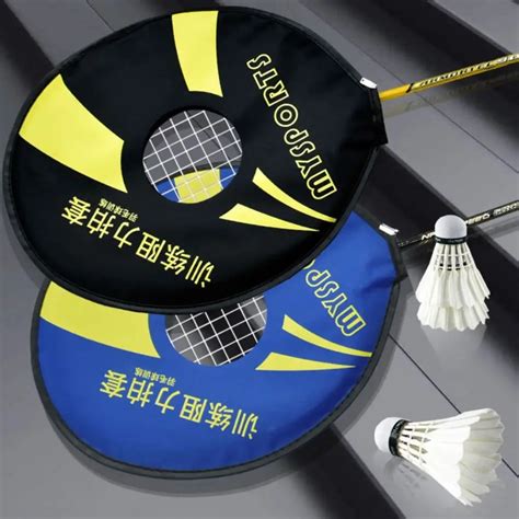 Canvas Badminton Racket Resistance Cover Training Strength Exerciser Wrist Strengthen