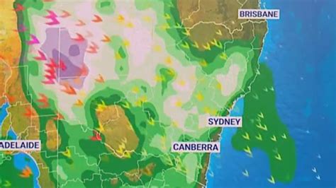 Australia Weather Forecast Dangerous Storms For Sydney And Melbourne Au — Australia