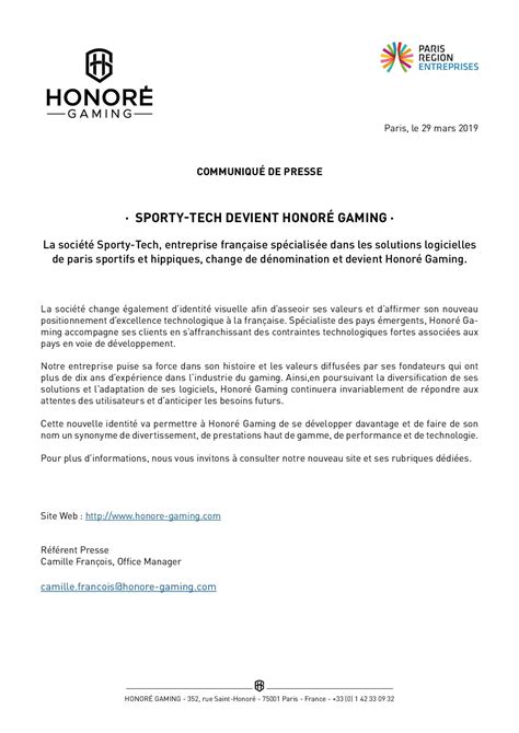 Calaméo Honoré Gaming Changement de nom