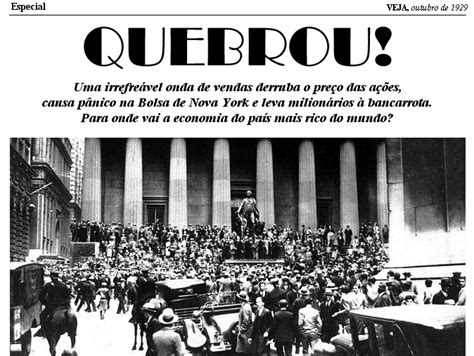 Fazendo História Nova A Crise Econômica de 1929