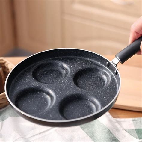 1011inch Nonstick Frying Pan 4 Units Cookware Fry Pan For Egg Pancake Steak Pancake Maker