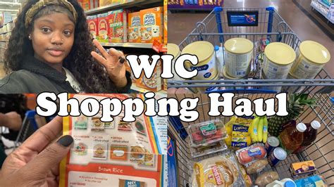 Wic Shopping Haul Youtube