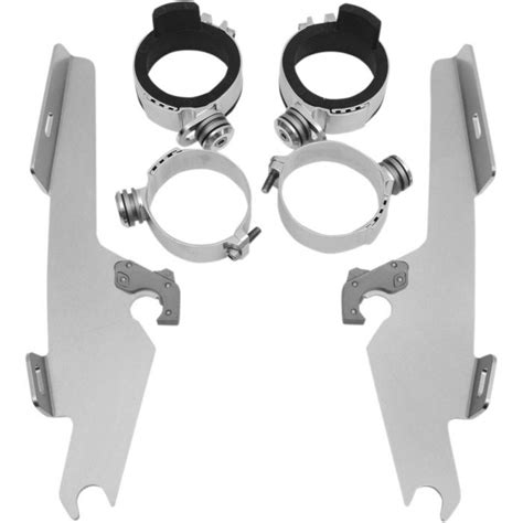 Memphis Shades Trigger Lock Mount Kit For Batwing Fairing And Fatsslim