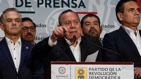 Prd Sigue Firme En El Frente Amplio Por México Dice Jesús Zambrano Unotv