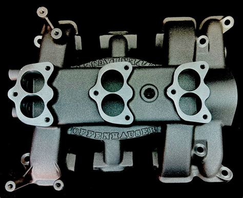 Ford Y Block 292 312 Offenhouser Tri Power Intake Manifold Ebay