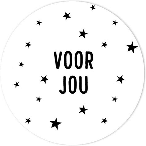 Voor Jou Sluitzegels Mooie Stickers Cadeaustickers Mm