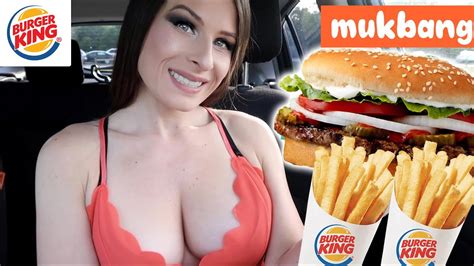 Burger King Mukbang 🍔 Impossible Whopper And French Fries Just Chatting 🍟 Youtube