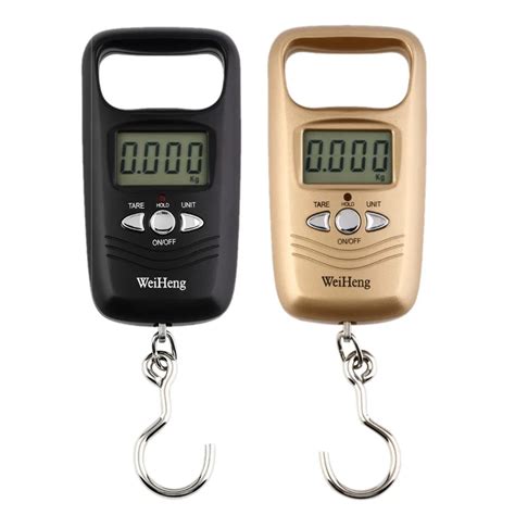 FTBTOC Electronic Weight Scales Mini Hanging Scale Pocket Portable 50kg ...