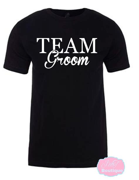 Team Groom Shirts Grooms Squad Shirt Bachelor Party Shirt