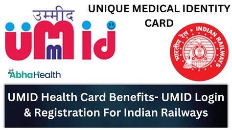 Umid Health Card Benefits Umid Login And Registration For Indian Railways