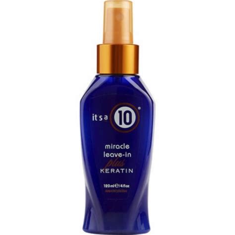 Its A 10 Miracle Leave In Plus Keratin 1 Pack 4 Oz Kroger