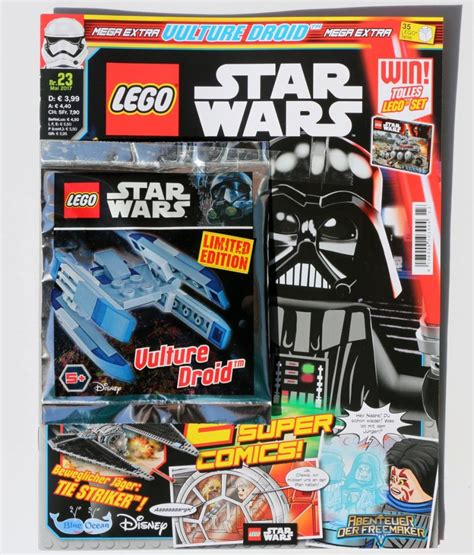 Lego Star Wars Magazin Ausgabe Mit A Wing Zusammengebaut