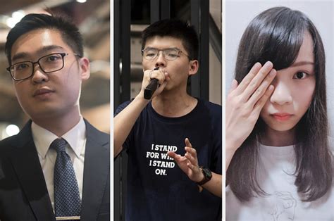 Activists Joshua Wong Andy Chan Arrested Ahead Of Hong Kong Protest