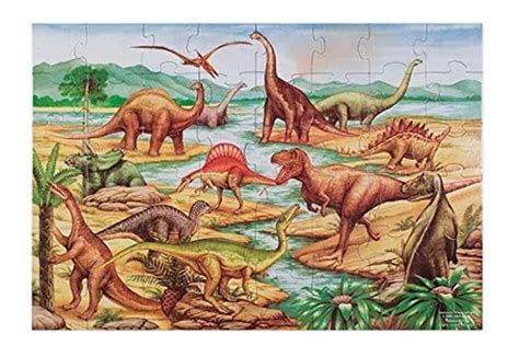 Puzzle Dinosaurios Piezas Melissa Doug Mercadolibre