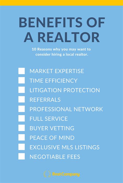 10 Experts Share 10 Advantages Of Realtors