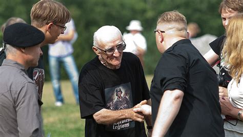 Hundreds Of Latvian Waffen Ss Veterans March In Riga National Vanguard