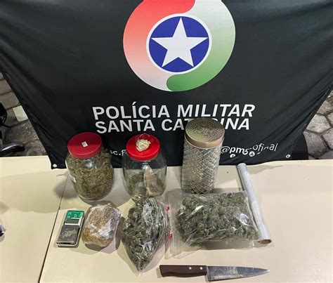 Traficante Preso Maconha Skunk E Haxixe