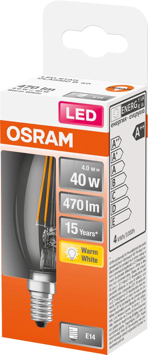 Osr Led Lampe Star E W Lm K Filament Bei