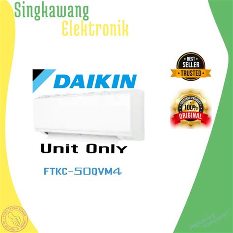 Jual AC DAIKIN STAR INVERTER FTKC 50TVM14 2 PK UNIT ONLY Shopee Indonesia