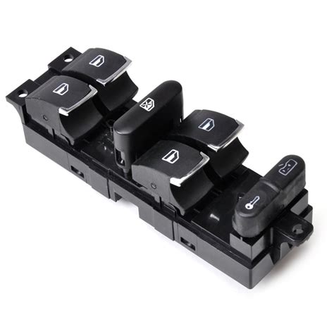 3BD959857-1J4959857-A-New-Black-Chrome-Master-Window-Controller-Switch ...