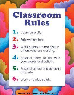 High School Classroom Management Rules