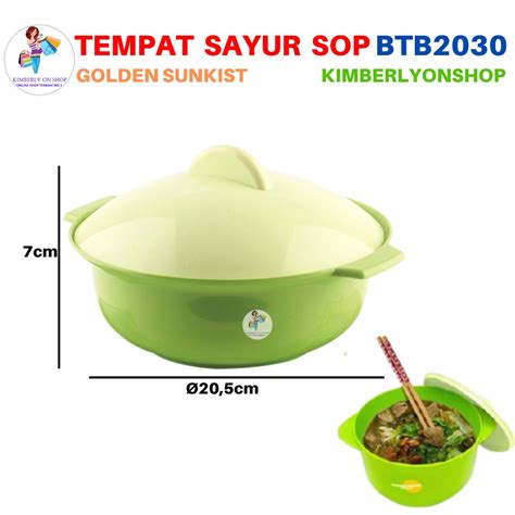 Basi Tutup Bulat Tempat Makanan Btb Golden Sunkist Lazada Indonesia