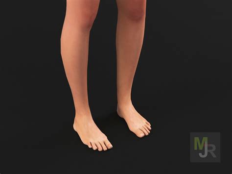 Naked Girl D Model Unitypackage Obj Max Fbx Dae Free D