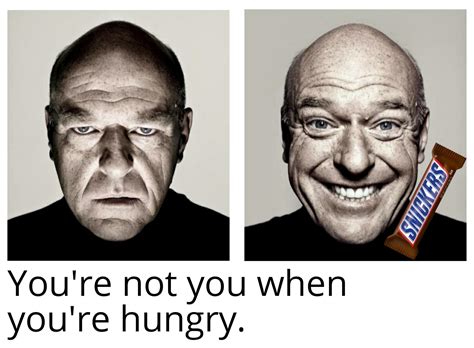 Snickers Ad Youre Not You When Youre Hungry