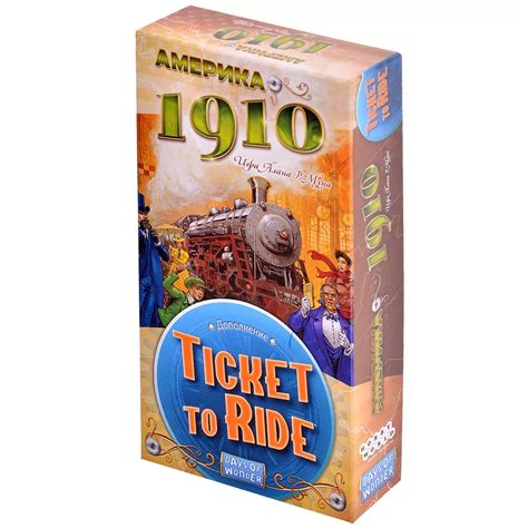 Купить "Ticket to Ride: Америка 1910" в Мосигре