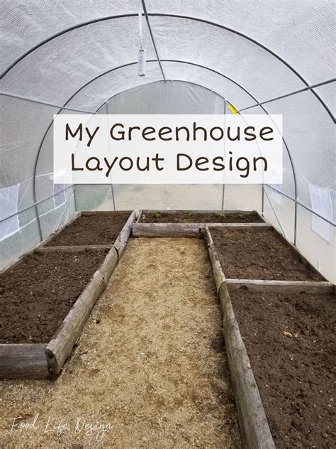 Greenhouse Layout Design Food Life Design