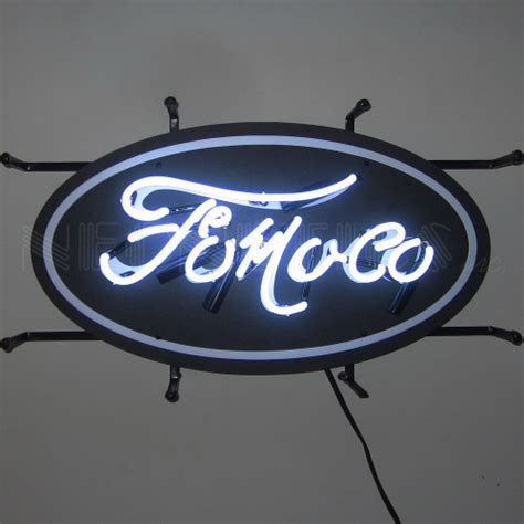 Small Ford Mustang Neon Sign | Auto Gear Direct