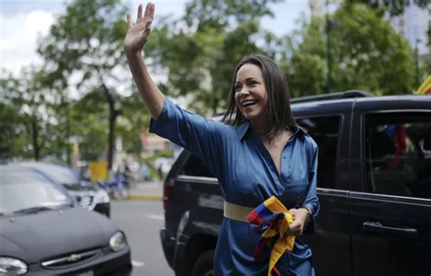 La Dictadura De Maduro Inhabilit A Mar A Corina Machado Candidata A