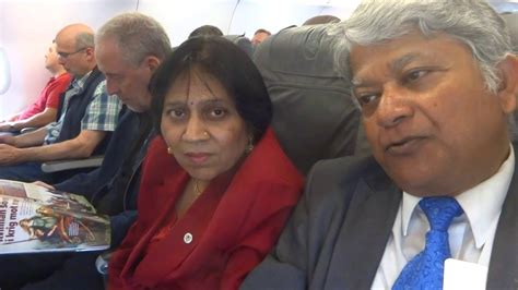 Aruna Hari Sharma Boarded Lufthansa Flight LH802 At Frankfurt For