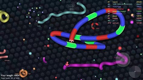 Coming On The Leader Board In Slither Io YouTube